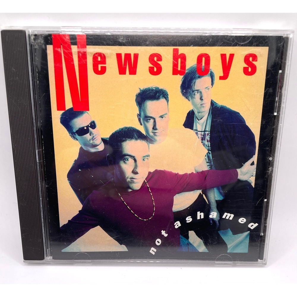 Newsboys Not Ashamed CD Album 1992 Star Song Vintage Christian Music